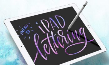 intro to ipad lettering