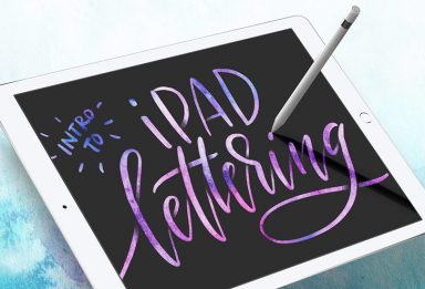 intro to ipad lettering