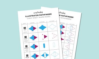 Save time with the Illustrator Pathfinder Palette