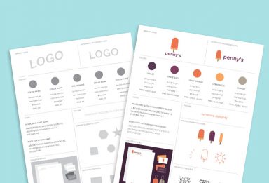 freebie: brand style guide template