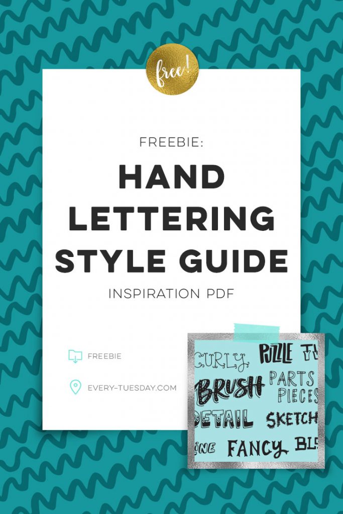 hand lettering style inspiration guide