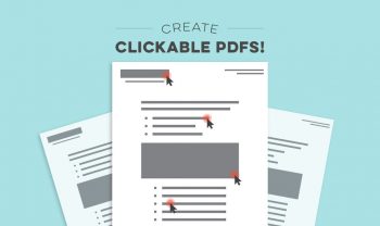 how to create a clickable pdf with indesign