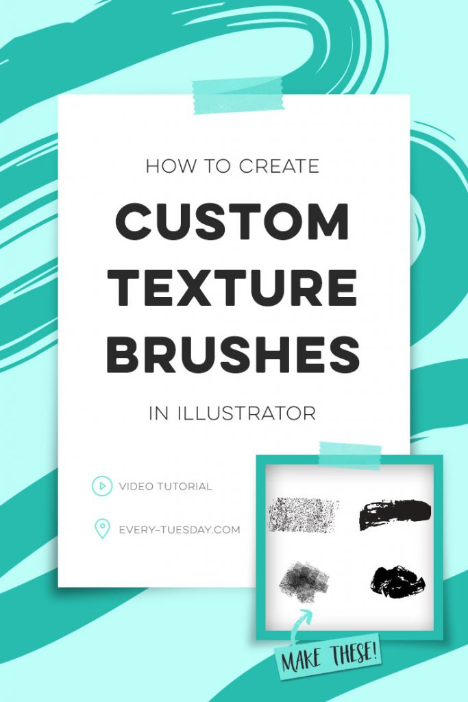 how to create illustrator texture brushes