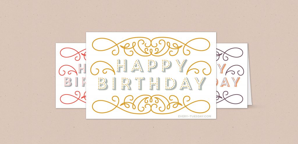 Freebie: Printable Invitation Postcard | Blog | Every-Tuesday