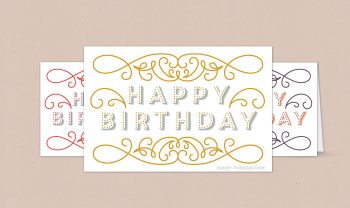 free birthday card printable