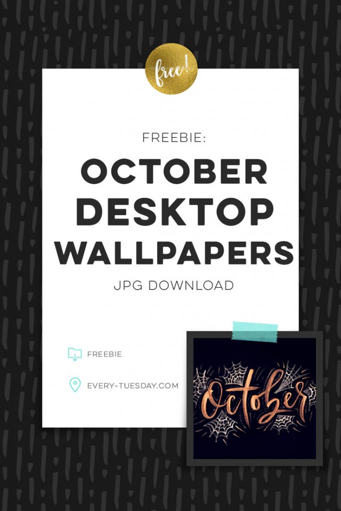 freebie: october desktop wallpapers