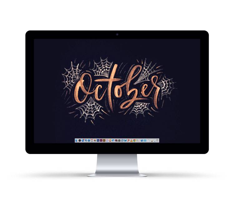 october desktop wallpaper without dates