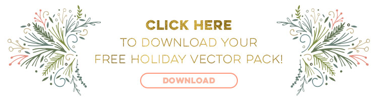 download free holiday vector pack