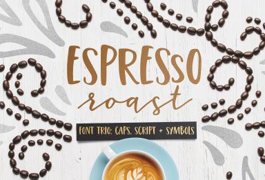 the making of the espresso roast font trio