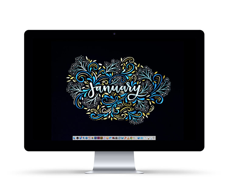 january 2017 desktop wallpaper no dates
