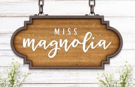 Miss Magnolia Font