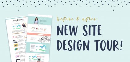 Before + After: Every-Tuesday New Site Design Tour