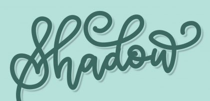 iPad Lettering: Create Floating Shadows in Procreate