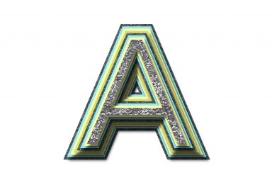 How to create a layered letter effect