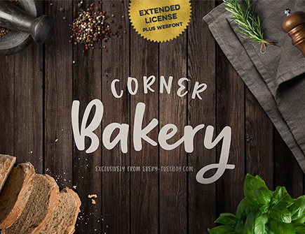Corner Bakery products page