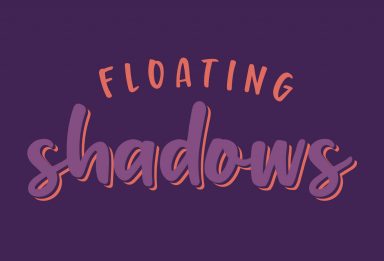 Create typographic floating shadows in adobe illustrator