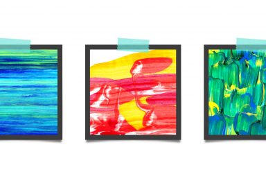 3 simple tricks for unique acrylic textures