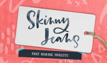the making of the skinny jeans font trio