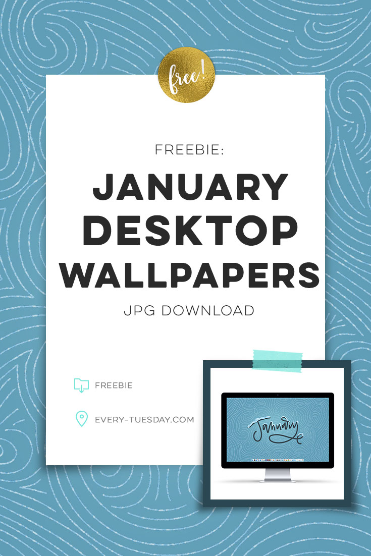 freebie January 2018 desktop wallpapers