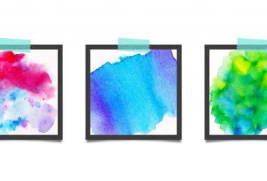 3 watercolor texture tricks using brush pens