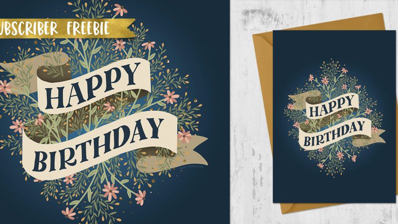 Happy birthday card