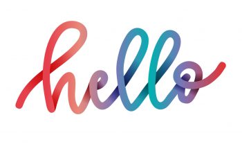 create colorful gradient lettering in adobe illustrator