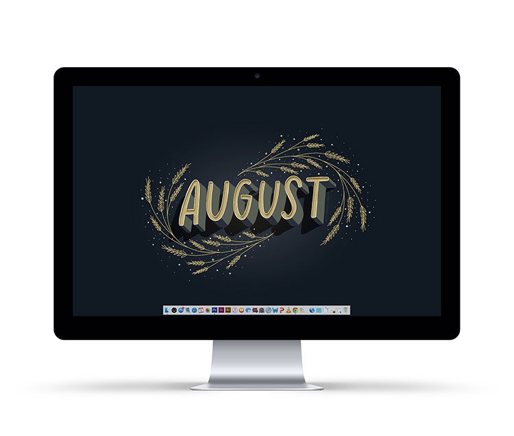 August 2018 desktop wallpapers no dates
