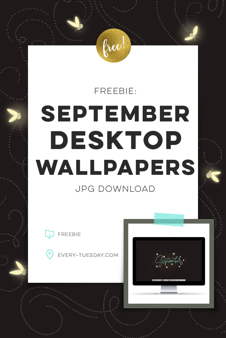 freebie: september desktop wallpapers