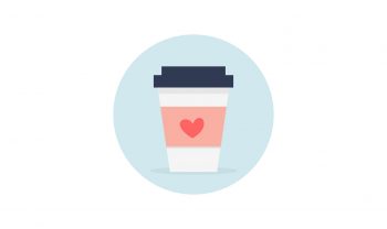 create a vector coffee icon in adobe illustrator