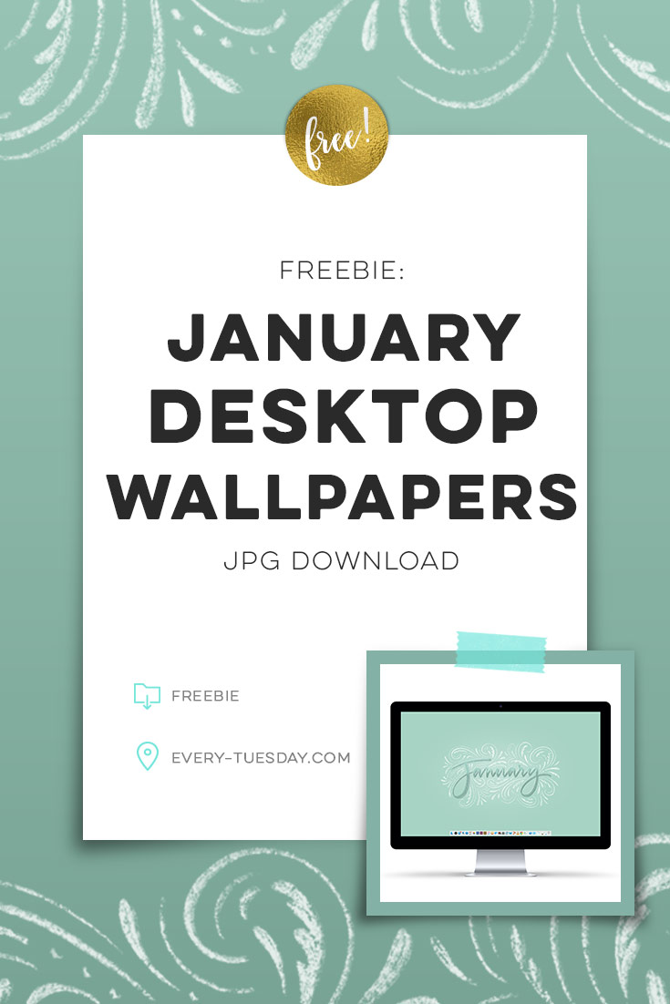 freebie January 2019 desktop wallpapers pinterest