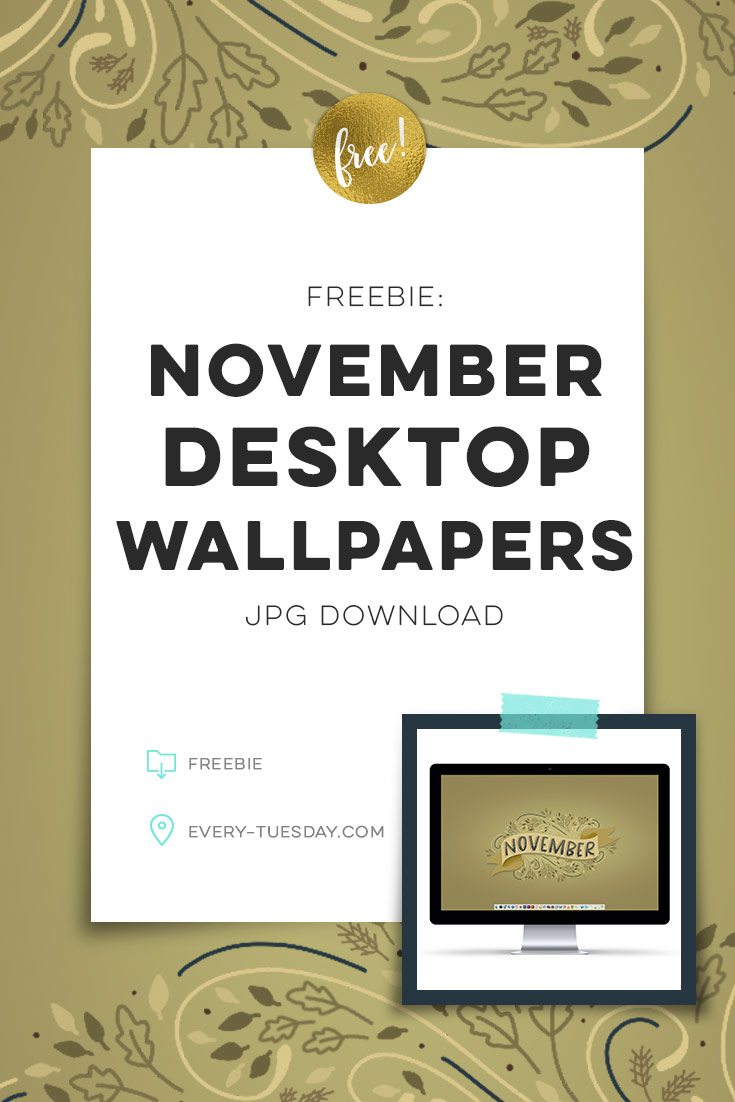 freebie November 2018 desktop wallpapers pinterest