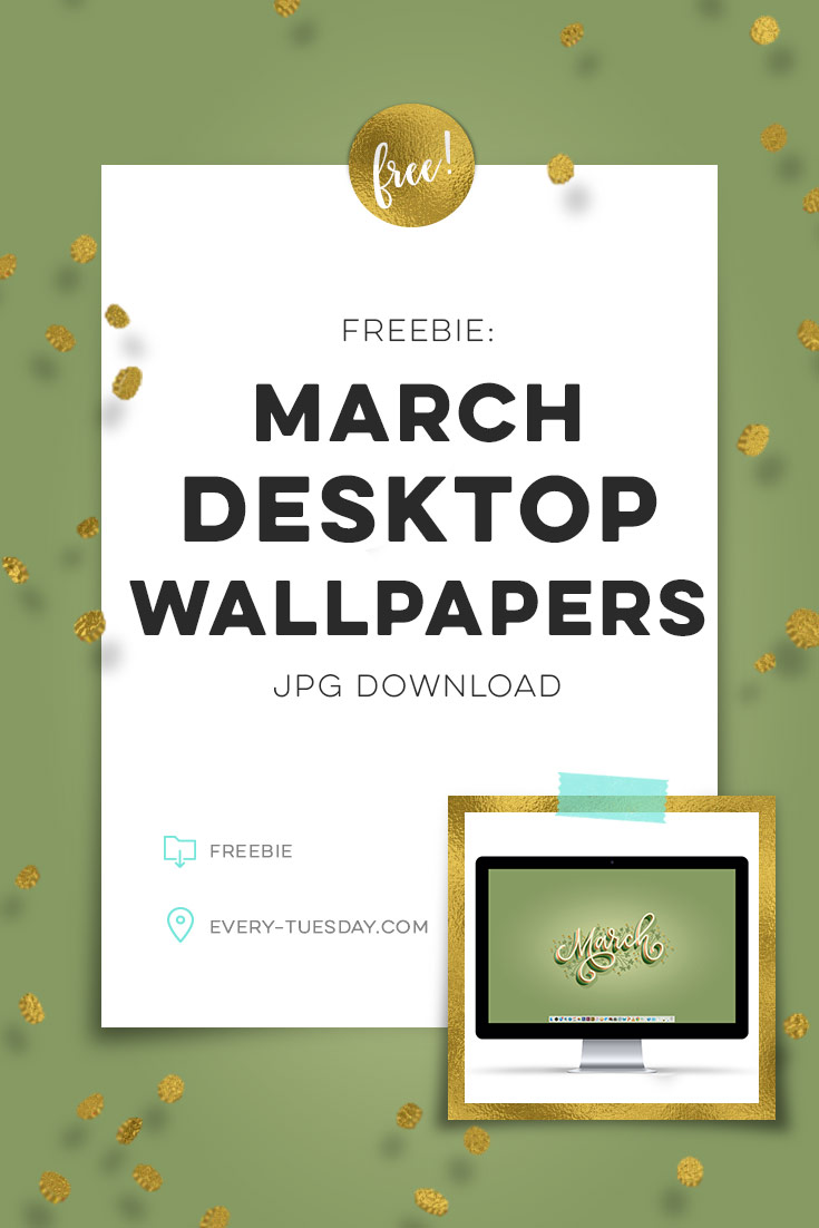 freebie March 2019 desktop wallpapers pinterest