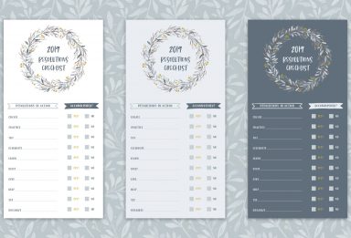 create a resolutions checklist in illustrator