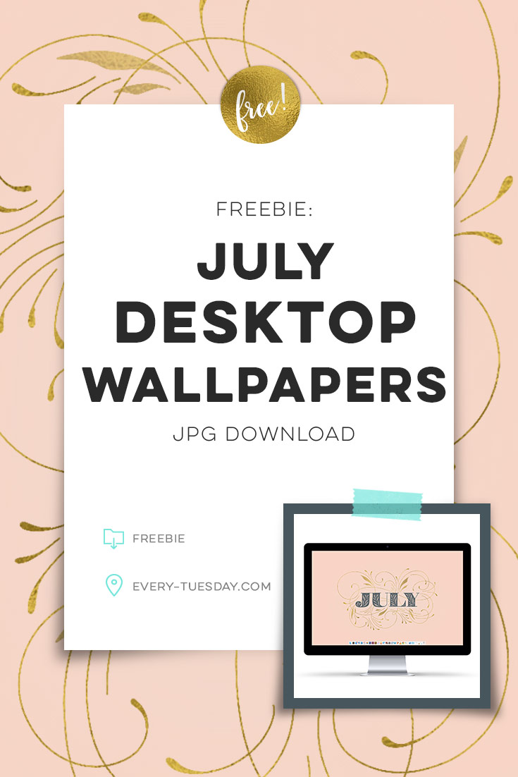 freebie: July 2019 Desktop Wallpapers