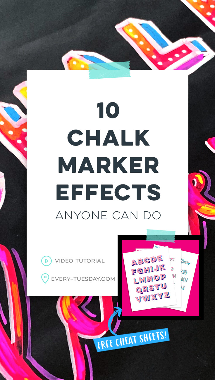 10 chalk marker effects anyone can do