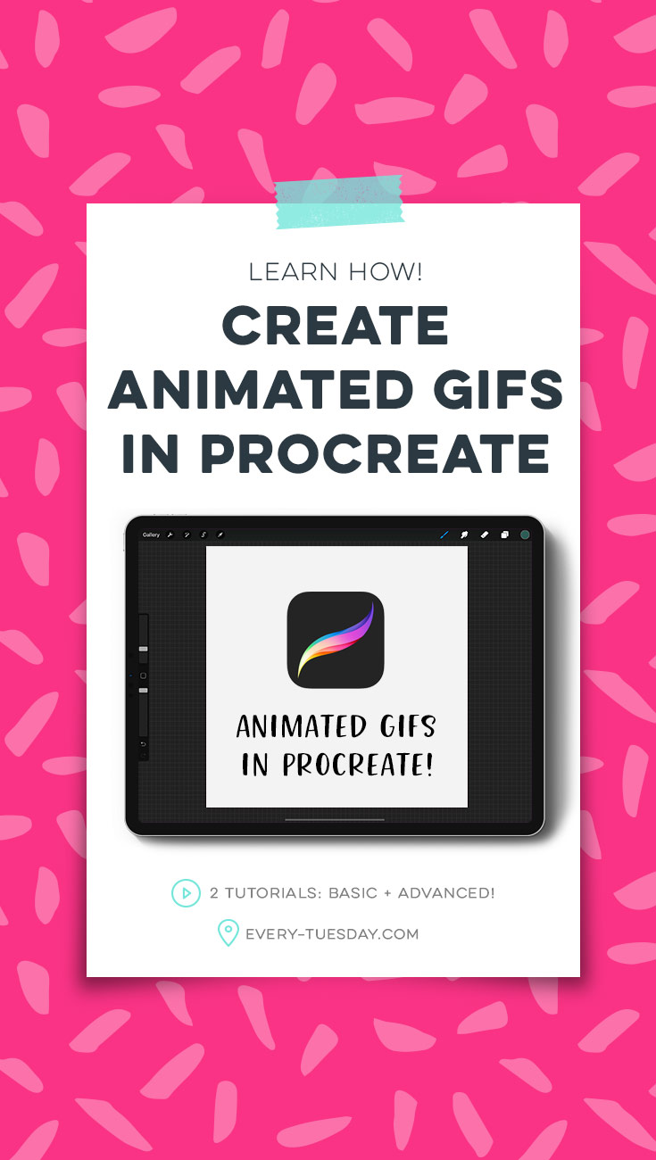 create animated gifs in procreate