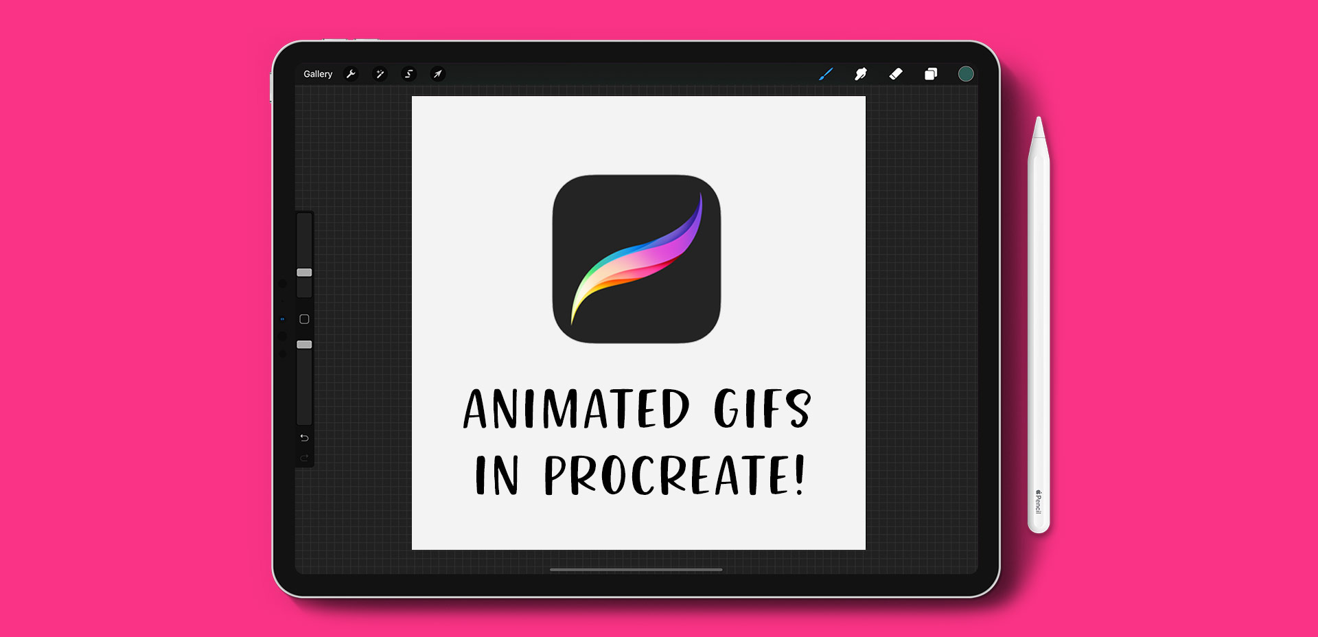 how to create animated gifs in procreate