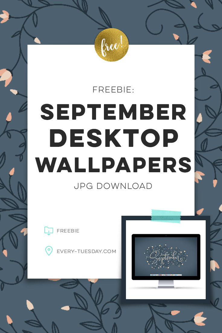 Freebie: September desktop wallpaper