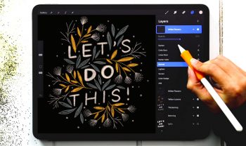 Lettering Art Anyone Can Draw in Procreate