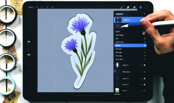 Lifting Sticker Effect in Procreate