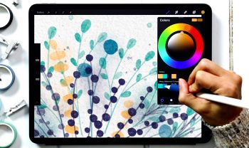 Paint Messy Watercolor Foliage in Procreate