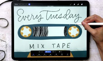Animate Mix Tape in Procreate