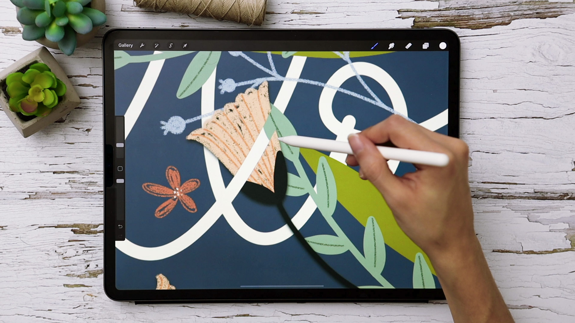 How to Intertwine Elements in Procreate - Every-Tuesday | Blog | Every ...