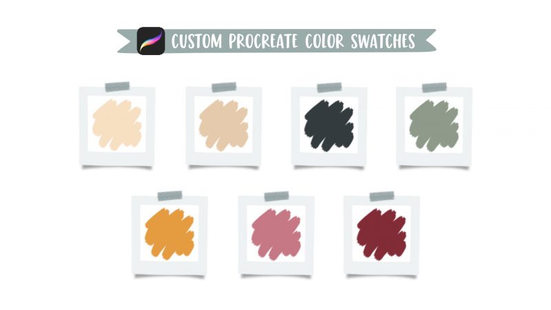 Create Floral Lettering Using One Brush in Procreate