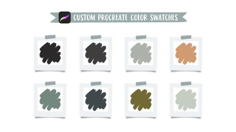 Paint an Asymmetrical Wreath in Procreate