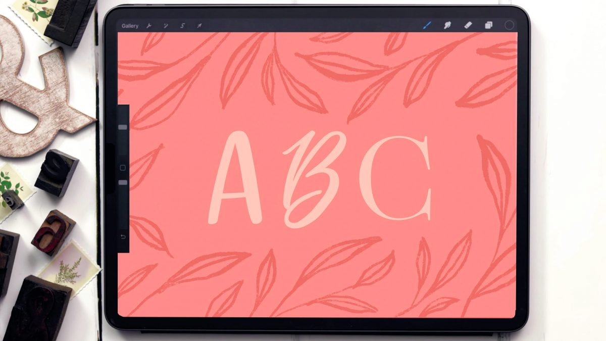 3 ways to install fonts in procreate