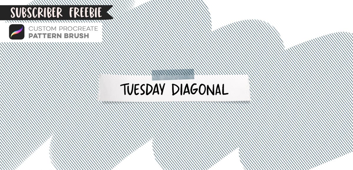 Subscriber Freebie Tuesday Diagonal