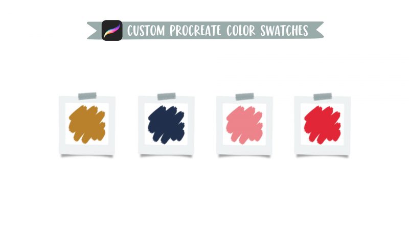 Watercolor Line Art Bouquet in Procreate