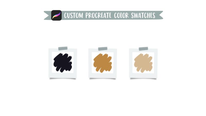 spooky spider lettering animation in procreate color