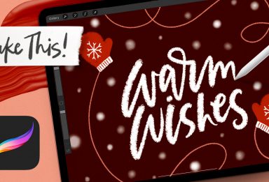 Warm Wishes! Draw Whimsical Mittens in Procreate